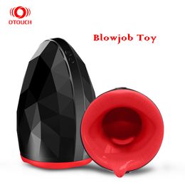 Otouch Ninja 1 Automatic Man Masturbator Tongue Licking Mouth Oral sexy Vagina Pussy Toy Blowjob Sucking Heating Toys For Men