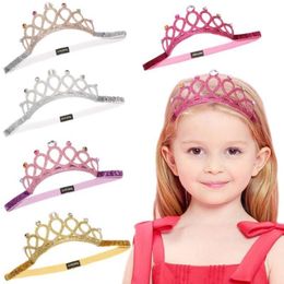 Hair Accessories Crown Birthday Party Baby Girl Headband Infant Clothes Band Born Headwear Tiara Headwrap Hairband GiftHair