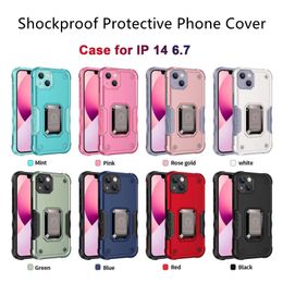 Magnenit Ring Holder Cases For iPhone 15 14 Pro Max 13 12 11 Mini X XS XR 7 8 SE Plus Shockproof Cover