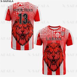 Labasa Fa Custom Name And Number Fans Soccer Football 3D Printed High Quality T-shirt Summer Round Neck Men Female Casual Top-9 220619