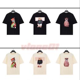 New Fashion Summer T Shirts Womens 3D Tiger Printing Tees High Quality Bear Print Mens Clothing Asian Size S-XL