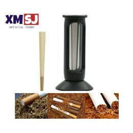 500mah Herb Electric Smoke Grinder for Smoking 2 In 1 Automatic Grinding and Filling Horn Tube Support Drop Shipping