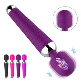 Dildo AV Vibrator Magic Wand for Women Clitoris Stimulator sexy Toys For Rechargeable Massager Goods Adults 18