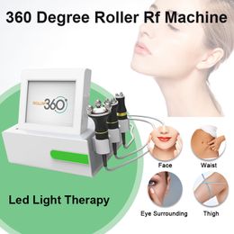 3D RF Face Lifting And Body Slimming 360 Degree Rotating RF Radio Frequency Machine Neck Lift Wrinkle Removal Skin Tightening Cellulate Reduction Fat Burning