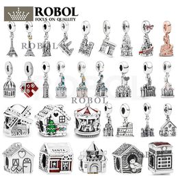 Fit Pandora Charm Bracelet 925 Sterling Silver Dangle Charms A Variety of Options Classic All-match wholesale box Beads Pendant Bead DIY Jewellery Accessories