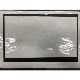 Nuevas carcasas para computadora portátil para Lenovo ThinkPad X1 Carbon 7th 8th LCD Bezel Cover Pegatina Etiqueta engomada con Agujero IR 5M10V28079 5M10Y34503