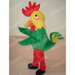 Halloween Rooster Mascot Costume simulation Cartoon Anime theme character Adults Size Christmas Outdoor Advertising Outfit Suit
