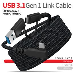 Real 5Gbps TYPE C USB3.0 data cables computer game vr glasses equipment Smart phone data charging cable