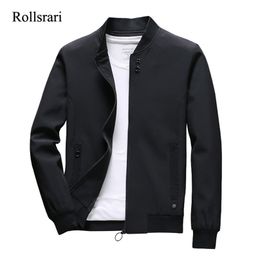 Spring Autumn Jackets Men Casual Solid Fashion Streetwear Thick Winter Jacket Mens Jaqueta Slim Fit Outwear High Quality 105 201127