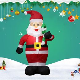 Merry Christmas Inflatable Santa Clause Snowman Tree Year Balloons Party Decoration Home Xmas Decor Y201020