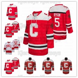 VipCeoMitNess CUSTOM Cornell Big Red NCAA College Hockey Jersey 14 ebel-riley-nash 1 ken-dryden 28 brenden-locke 7 cam-donaldson Any Name Number