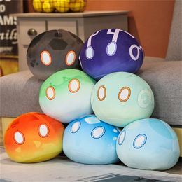 10CM Genshin Impact Pendant Kawaii Slime Dolls Keli Dango Throw Paimon Klee Amber Stuffed Plush Doll Toys 220628