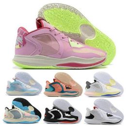 kyrie pink UK - Kyrie Low 5 Mens Basketball Shoes Sneakers Pink Lows Top Quality Man Machine Butterfly Effect Madder Root Community 2022 Scarpe Trainers