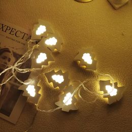 Strings LED 1.5m Wooden Christmas Tree String Light Home Bedroom Lighting Festival DecorationLED