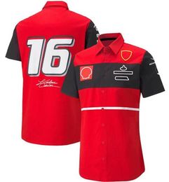 F1 racing shirt summer new team polo shirt same style customization249z
