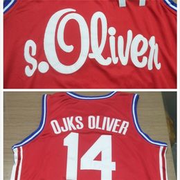 Nikivip DJK Wurzburg Dirk retro jersey Nowitzki #14 Retro Basketball Jersey Men's Stitched Custom Number Name Jerseys
