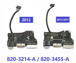 Original I/O USB Audio DC Jack Power Board For Macbook Air 13" A1466 2012 821-1477-A 820-3214-A 2013-2017 Year 821-1722-A 820-3455-A