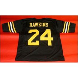 Mit Custom Men Youth women Vintage #24 PETE DAWKINS CUSTOM ARMY BLACK KNIGHTS Football Jersey size s-4XL or custom any name or number jersey