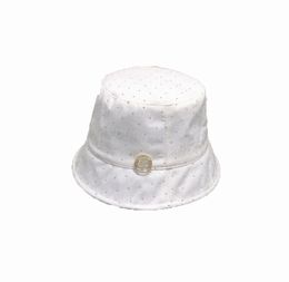 Women Wide Brim Hats Summer Outdoor Sunscreen Hat Designer Casual Style Cap Fashion Rhinestone Solid Color Caps