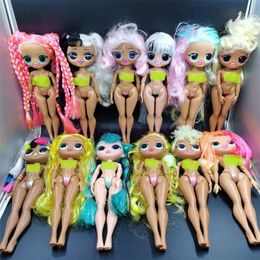 Оригинал CAN выбирает OMG Music Music Winter Disco Fluorescent Series Big Sister Doll Gristment Gift Toys 220707