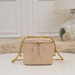 top women's handbag sheepskin handbag fashion gold chain flip zipper wallet cross designer handbag luxury cosmetic bag