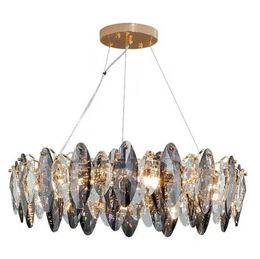 NEW Modern Luxury Chandelier Lighting Diamonds Crystal Indoor Lighting Lustre E14 Led For Living room Decoration