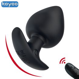 Male Anal Plug Soft Vibrators for Men Prostate Massager Women G-Spot sexyules Toys Adults Butt Masturbators sexy Toy