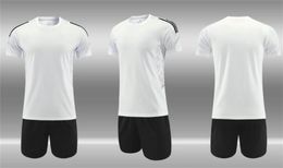 wholesale 2022 MEN Custom Soccer Jerseys Sets Men's Mesh training Football suit adult custom logo plus number With Shorts comfortable wear for gym
