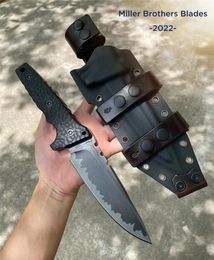 Newest Mi.ller M-15A Fixed Blade Knife Pocket Kitchen Knives Rescue Utility EDC Tools