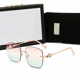 High quality Retro Polarized sunglasses man woman #805 metal large Square frame designer Suitable for fashionUV400 Oculos de sol gafas with Case