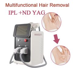 3 in 1 E-light OPT IPL Laser Machine Permanent ND YAG Hair Removal Tattoo Removal RF Radio Frequency Skin Rejuvenation Beauty Equipment