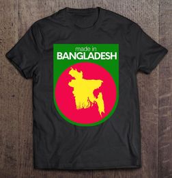 Men's T-Shirts Bangladesh Flag Map Bangla Bengali Bangladeshi T Shirt For Men T-Shirt Tee Harajuku Short Sleeve Blouse