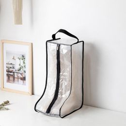 Storage Bags Portable Shoes Organiser Cover Long Riding Rain Boots Dustproof Travel Zipper Pouch Accessories Supplies P1