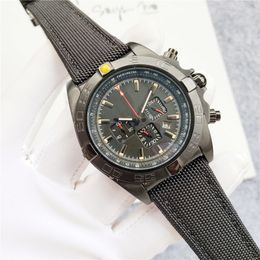 Brand Men Wrist Watches Fashion Luxury Hight Quality Multifunction Canvas Band Quartz Waterproof AAA Clock BR121