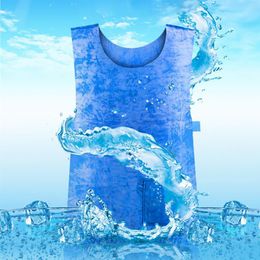 Motorcycle Apparel Summer Cold Anti-heat Cooling Vest PVA Waterproof Fabric Ice Outdoor Sports Work ApparelMotorcycle