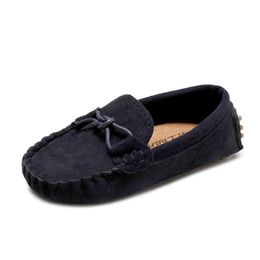 JGVIKOTO Boys Girls Shoes Fashion Soft Kids Loafers Children Flats Casual Boat Shoes Childrens Wedding Moccasins Leather Shoes 220805