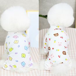 Dog Apparel clothing pet four-legged clothes pure cotton spring and summer new cotton home