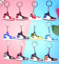 Designer Keychain Mini Sneaker Key Ring Gift Shoes Keychains Handbag Chain Basketball Shoe Key Holder
