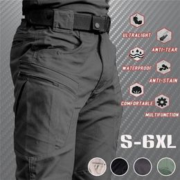 Men's Pants Lightweight Tactical Breathable Outdoor Casual Army Military Long Trouser Male Waterproof Quick Dry Cargo 220826
