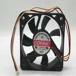 Original COFAN F-6015H05B 5V 0.85A 3-wire double ball bearing DC cooling fan