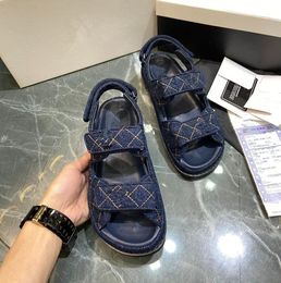 2023 designer sandals men slippers Gear bottoms Flip Flops ladies luxury fashion casual size 35-41 with box