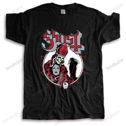 black band shirt UK - Fashion Brand Shirt Mens Loose Ghost B.c. Possession Image Mens Black Shirts Bc Band Swedish Heavy Metal T-shirt Screening