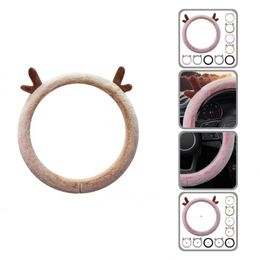 Steering Wheel Covers Great Plush Comfortable Delicate Vehicle Cover For Car Protector CushionSteering