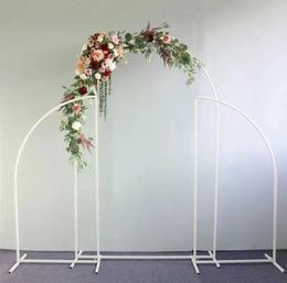 Party Decoration 3pcs 2pcs Wedding Arch Set Background Flower Stand Birthday Outdoor Balloon Irregular Shape