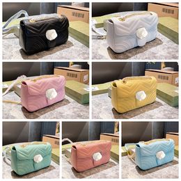 5A Designer Bag Luxury Purse Brand Shoulder Bags Leather Handbag Woman Crossbody Messager Cosmetic Purses Wallet by shoebrand 011