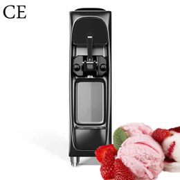 BKEIGH Small Single Head Soft Ice Cream Machine 16L-22/H Automatic Digital Display 220V/110V 1000W