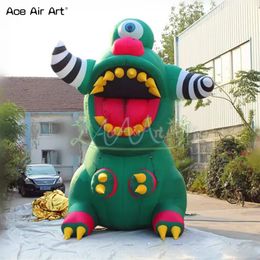 Factory Directly Immense Green Inflatable Monster Outdoor Airblown Model For Advertising Exhibition Made By Ace Air Art