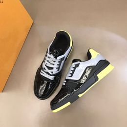 High-quality Mens hot-selling fashion catwalk casual shoes soft leather sneakers thick-soled flat-soled comfortable shoes EUR38-45 mkabb58785