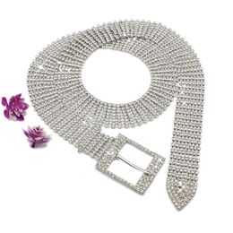 Rhinestone Belt Fashion Belts for Women Designer Rhinestone Waistband As Gift