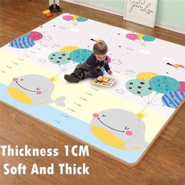 Thicken 1cm Xpe Cartoon Baby Play Mat Puzzle Children's Mat Baby Climbing Pad Kids Rug Baby Games Mats Toys for Children 210402